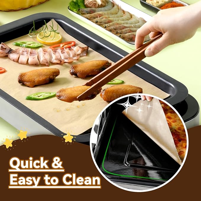 Air Fryer Liners Disposable-100pcs Parchment