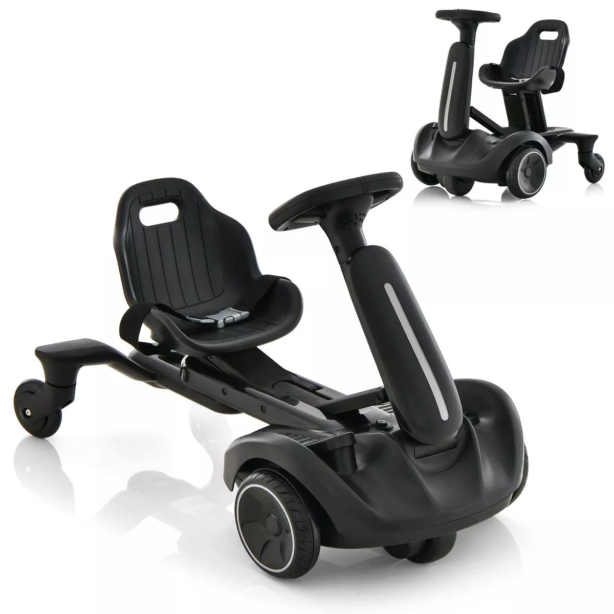 6V Kids Electric Drift Go Kart with 360° Spin