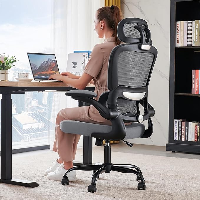 Mesh Office Chair Ergonomic 330LBS High Back