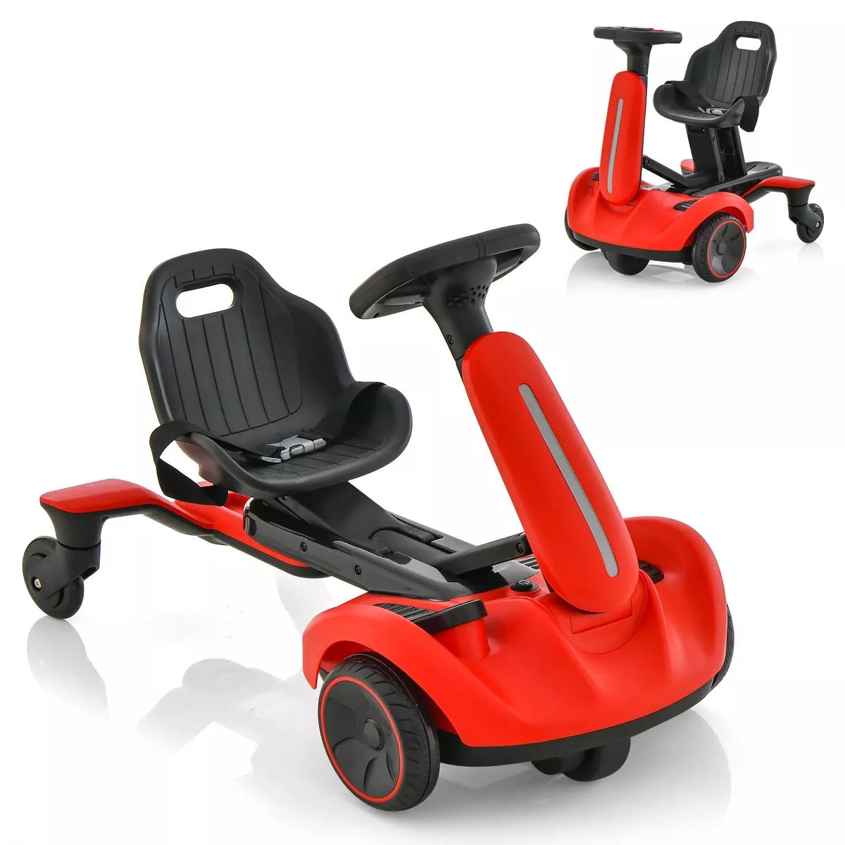 6V Kids Electric Drift Go Kart with 360° Spin