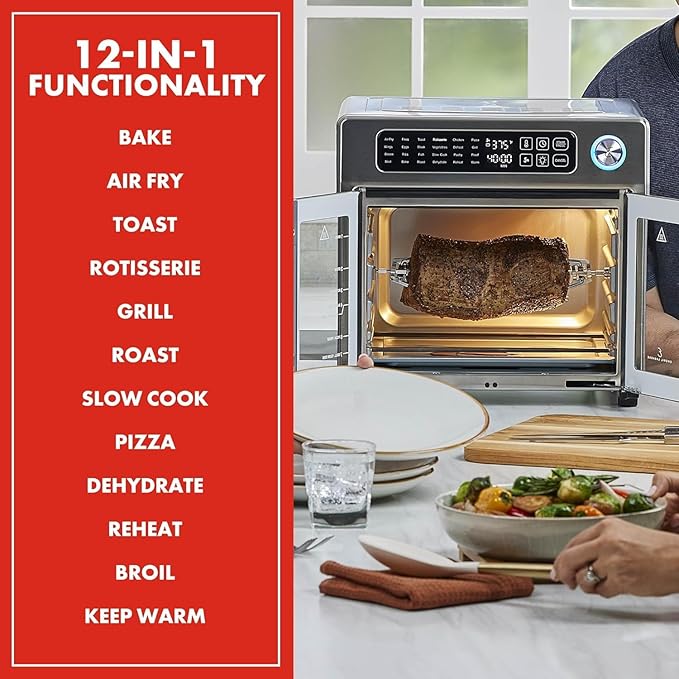 French Door Air Fryer Toaster Oven Combo