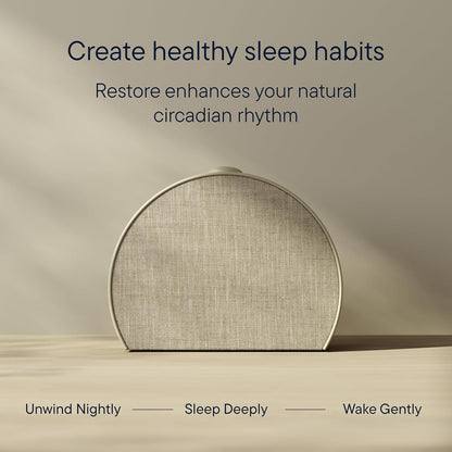 Sunrise Alarm & Sound Machine, Screen-Free Sleep