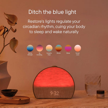 Sunrise Alarm & Sound Machine, Screen-Free Sleep