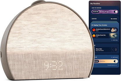Sunrise Alarm & Sound Machine, Screen-Free Sleep