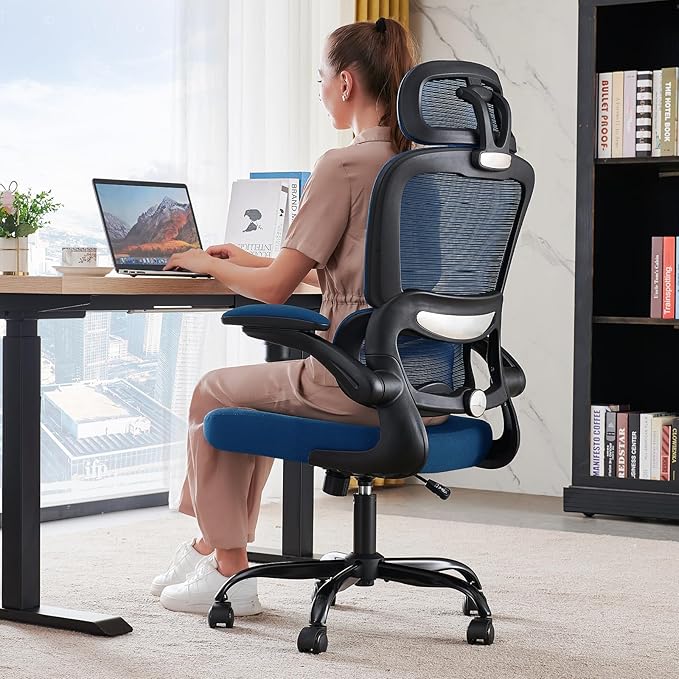 Mesh Office Chair Ergonomic 330LBS High Back
