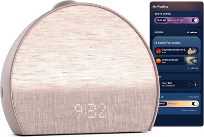 Sunrise Alarm & Sound Machine, Screen-Free Sleep